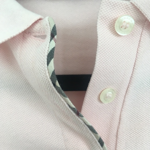 Burberry Light Pink Polo - Picture 4 of 9